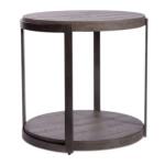 Modern View Round End Table End tables Liberty Furniture 7