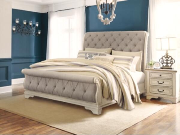 Realyn California King Sleigh Bed Beds Ashley Furniture 33