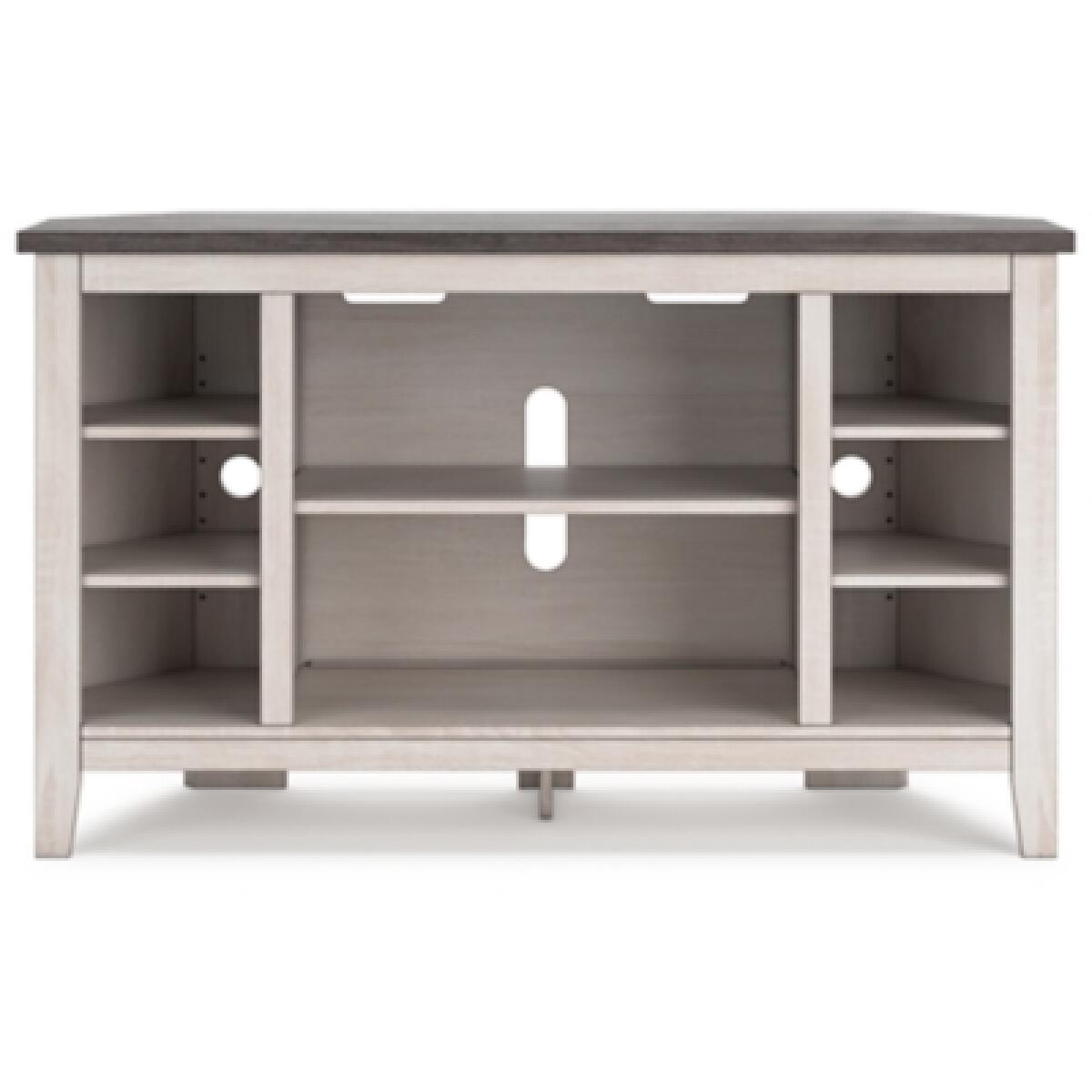 Dorrinson Corner TV Stand Entertainment Stands Ashley Furniture 15