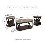 Radilyn Table (Set of 3) Table Packages Ashley Furniture 20