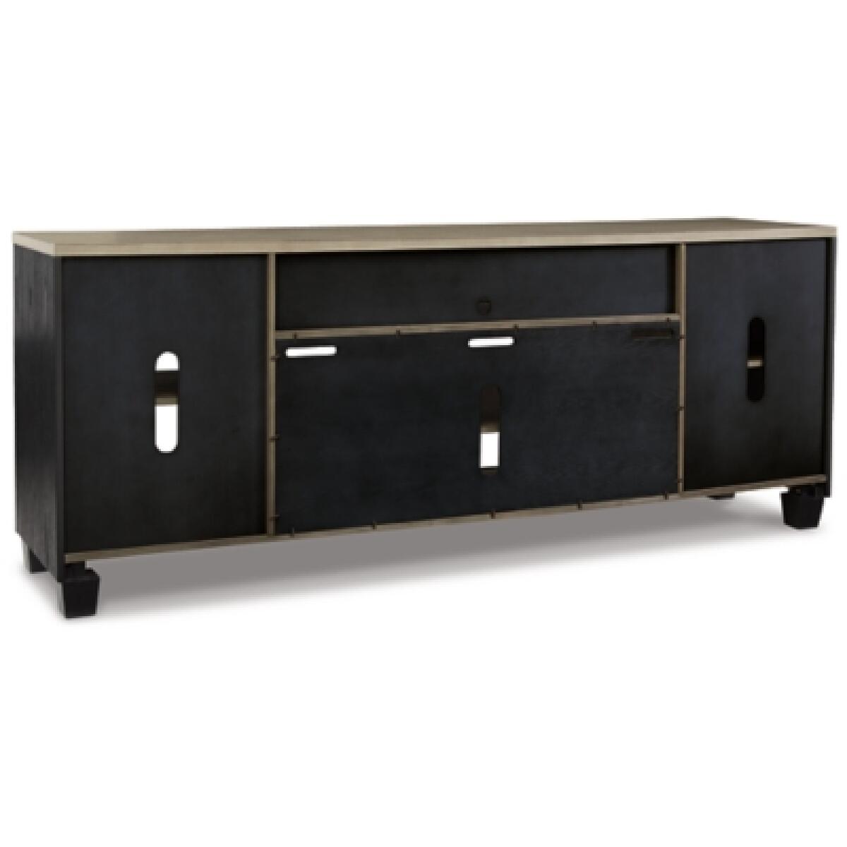 Foyland 83″ TV Stand Entertainment Stands Ashley Furniture 17