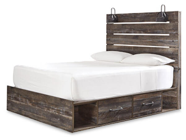 Drystan Queen Panel Bed with 4 Storage Drawers Beds Ashley Furniture 8