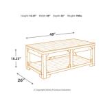 Fregine Coffee Table with Lift Top Cocktail & Coffee Tables Ashley Furniture 19