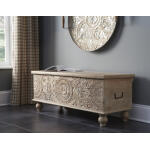 Fossil Ridge Storage Bench Accent Furniture Ashley Furniture 13