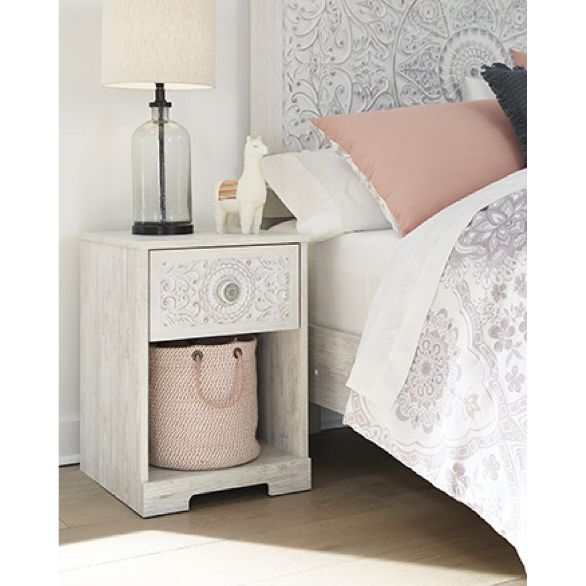 c135807f3bf6d08bf101667270ce19fb Paxberry Nightstand - Image 1
