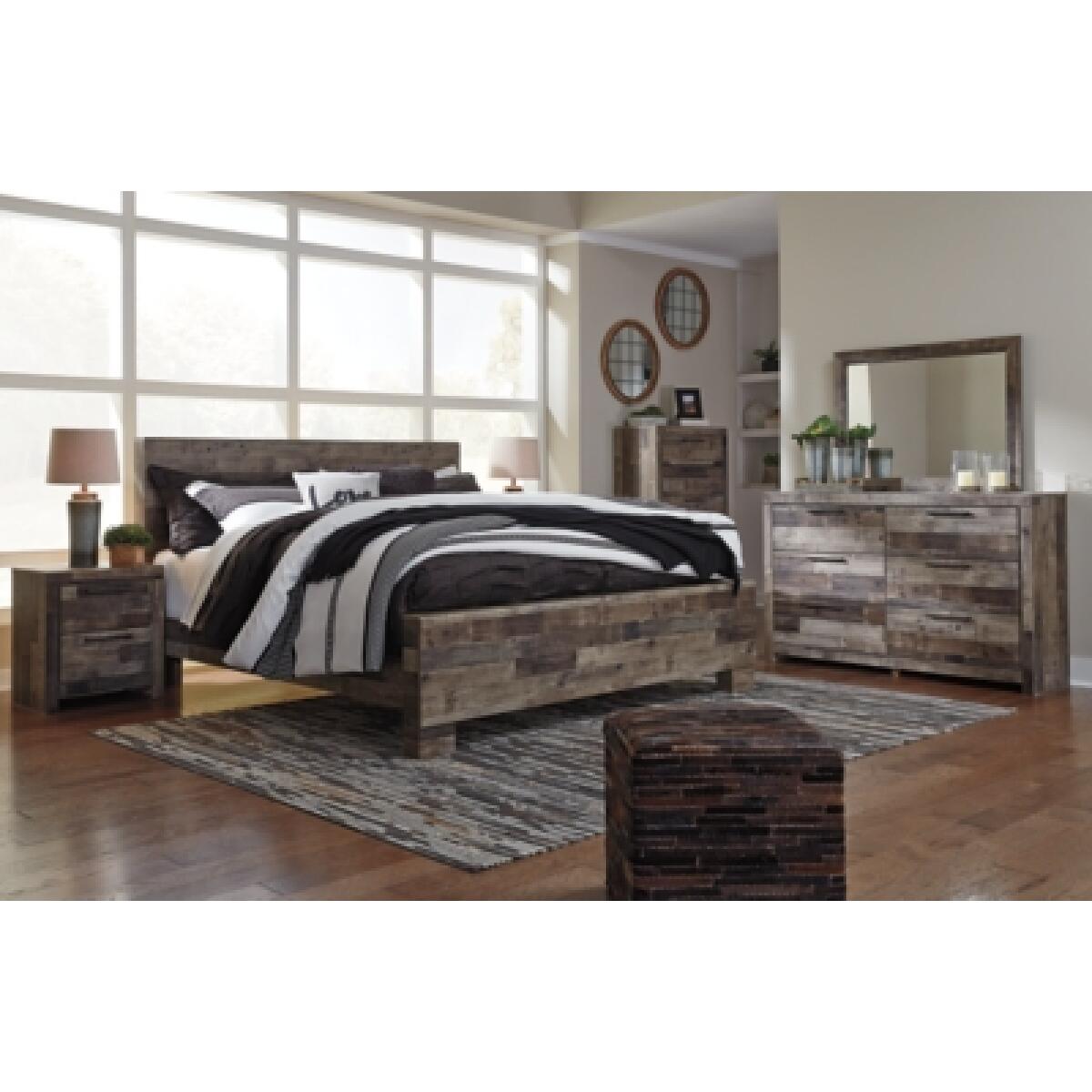 Derekson King Panel Bed Beds Ashley Furniture 15