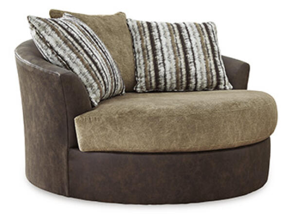 Alesbury Oversized Swivel Accent Chair Chairs Ashley Furniture