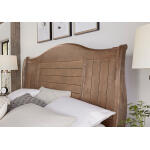 Cool Farmhouse Sleigh Bed Natural CF Beds 3