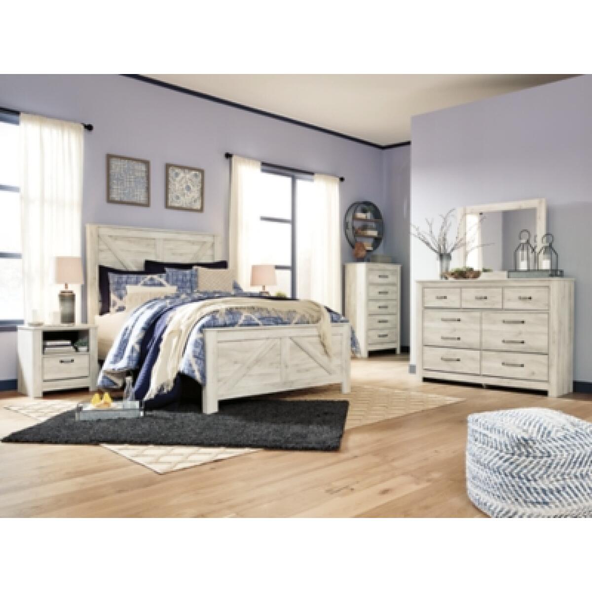 Bellaby Queen Crossbuck Panel Bed Beds Ashley Furniture 18