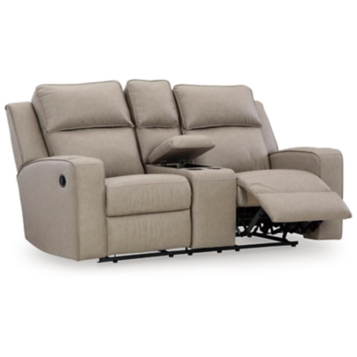 Lavenhorne Reclining Loveseat with Console Loveseats Ashley Furniture 13
