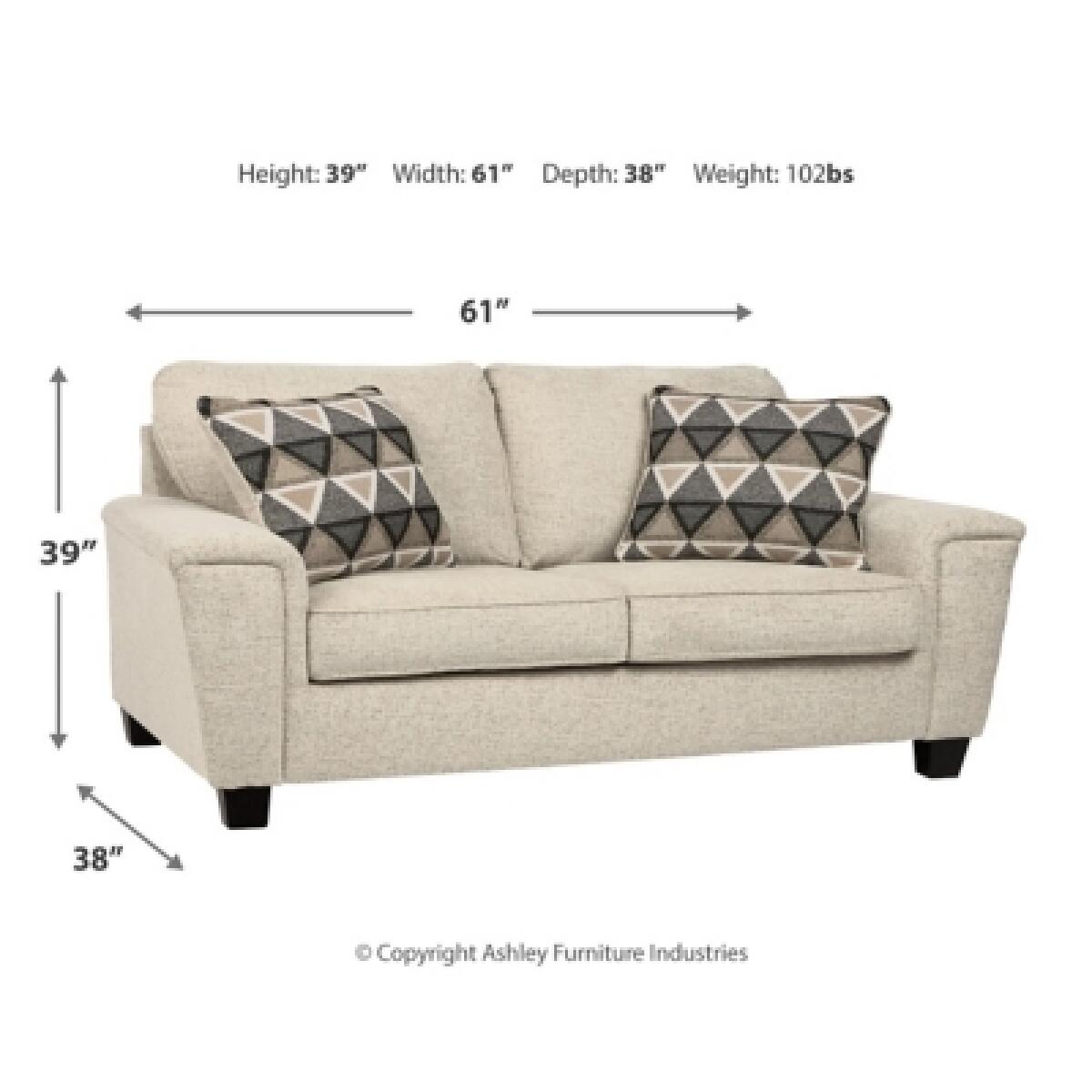 Abinger Loveseat Loveseats Ashley Furniture 13
