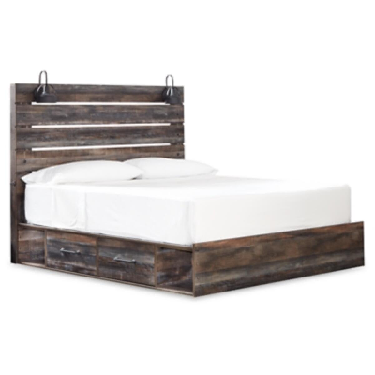 Drystan King Panel Bed with 4 Storage Drawers Beds Ashley Furniture 10