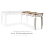 Realyn Home Office Desk Return Desks Ashley Furniture 16
