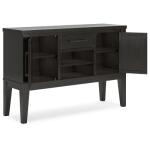 Galliden Dining Server Dining Storage Ashley Furniture 30
