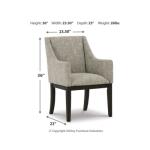 Burkhaus Dining Arm Chair Chairs & Benches Ashley Furniture 26