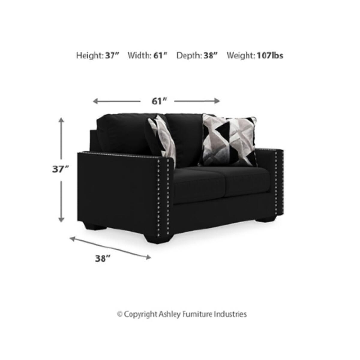 Gleston Loveseat Loveseats Ashley Furniture 15