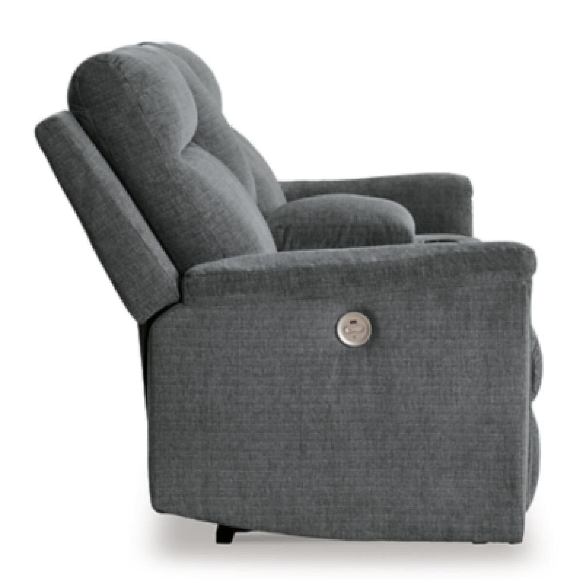 Barnsana Power Reclining Loveseat with Console Loveseats Ashley Furniture 17