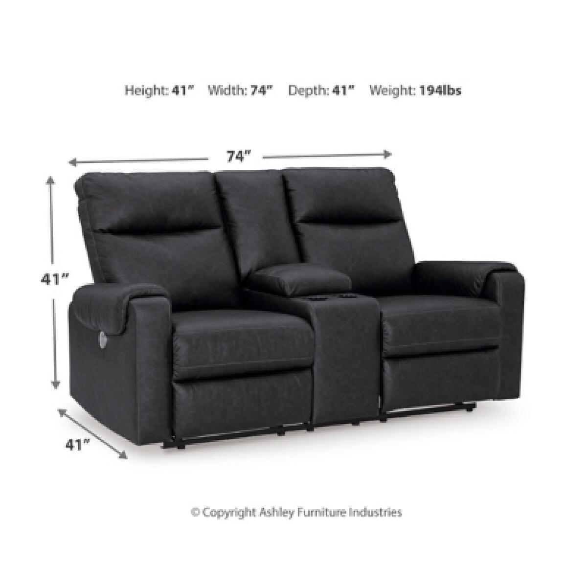 Axtellton Power Reclining Loveseat with Console Loveseats Ashley Furniture 16