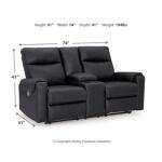 Axtellton Power Reclining Loveseat with Console Loveseats Ashley Furniture 27