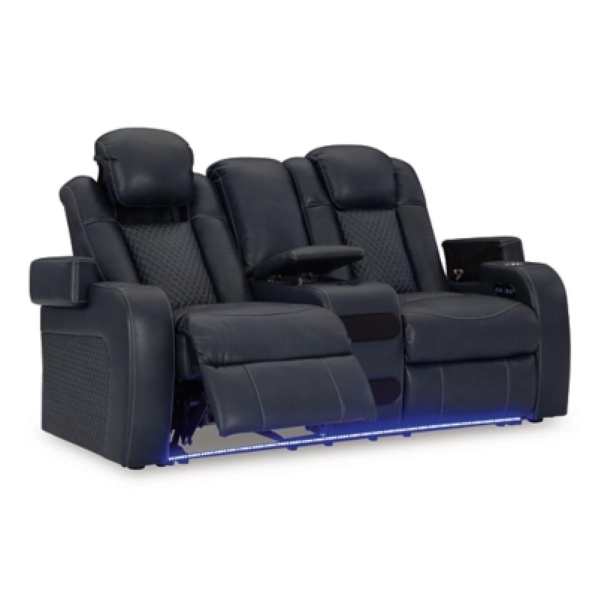 Fyne-Dyme Power Reclining Loveseat with Console Loveseats Ashley Furniture 19