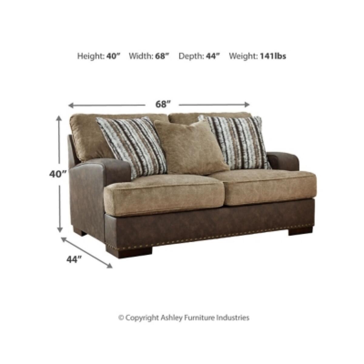 Alesbury Loveseat Loveseats Ashley Furniture 15