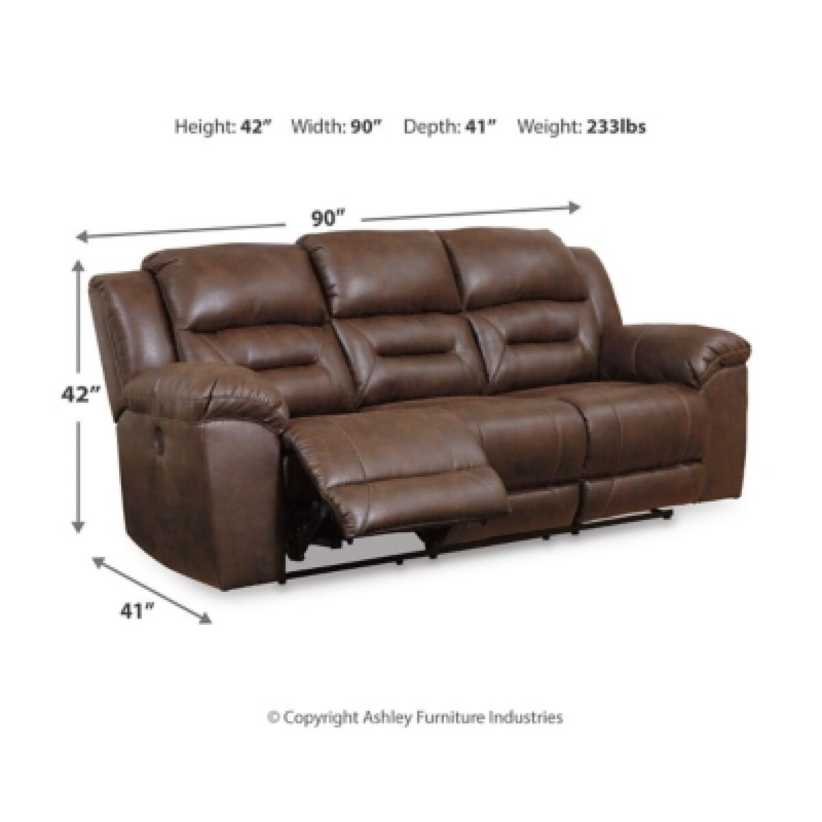 Stoneland Power Reclining Sofa Sofas Ashley Furniture 14