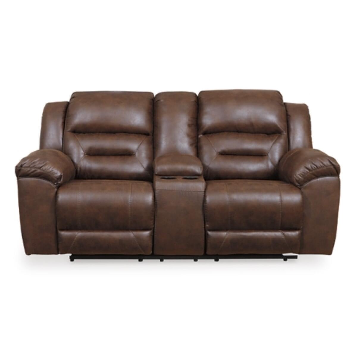 Stoneland Reclining Loveseat with Console Loveseats Ashley Furniture 12