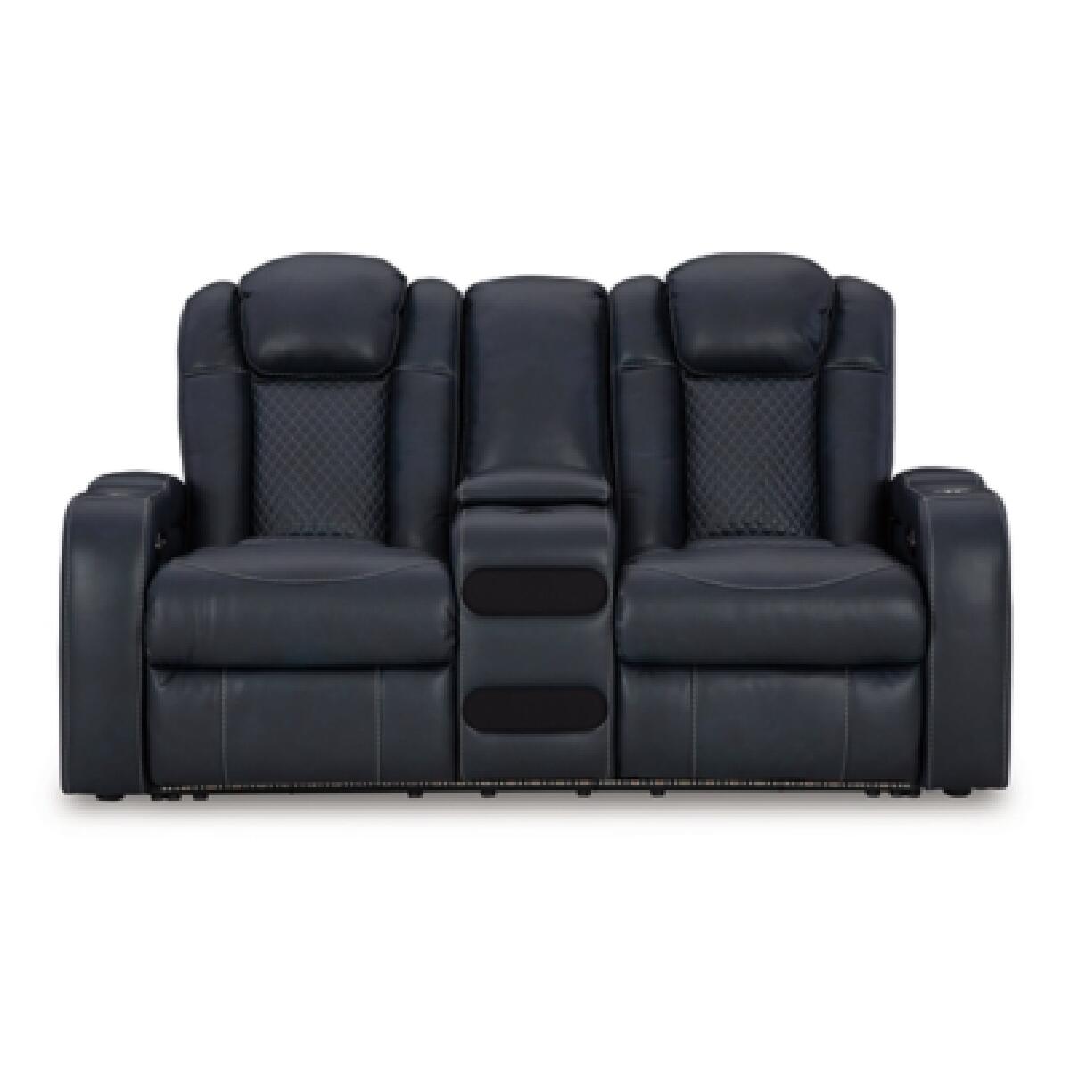Fyne-Dyme Power Reclining Loveseat with Console Loveseats Ashley Furniture 21