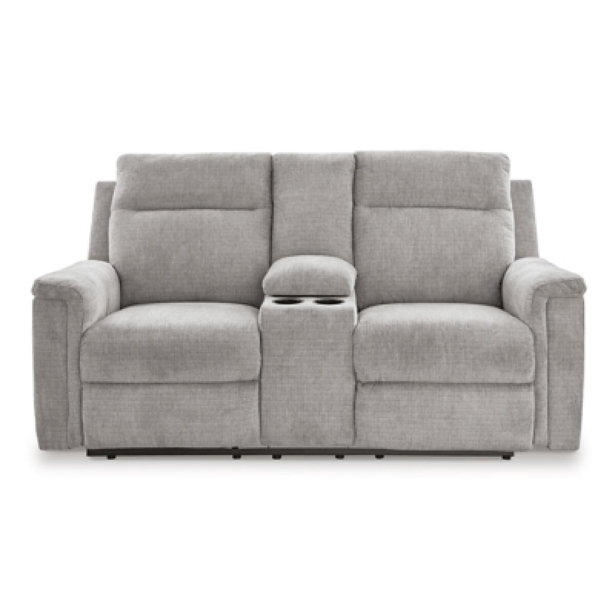 Barnsana Power Reclining Loveseat with Console Loveseats Ashley Furniture 16