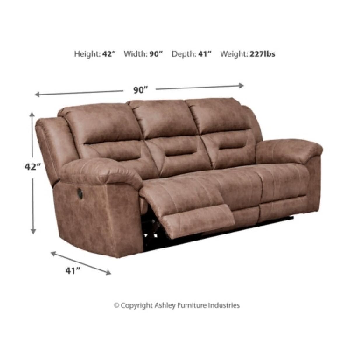 Stoneland Power Reclining Sofa Sofas Ashley Furniture 17