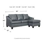 Genoa Sofa Chaise Sofas Ashley Furniture 29