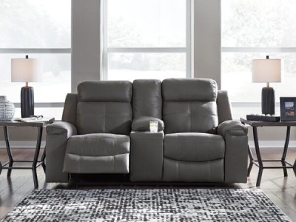 Jesolo Reclining Loveseat with Console Loveseats Ashley Furniture 19