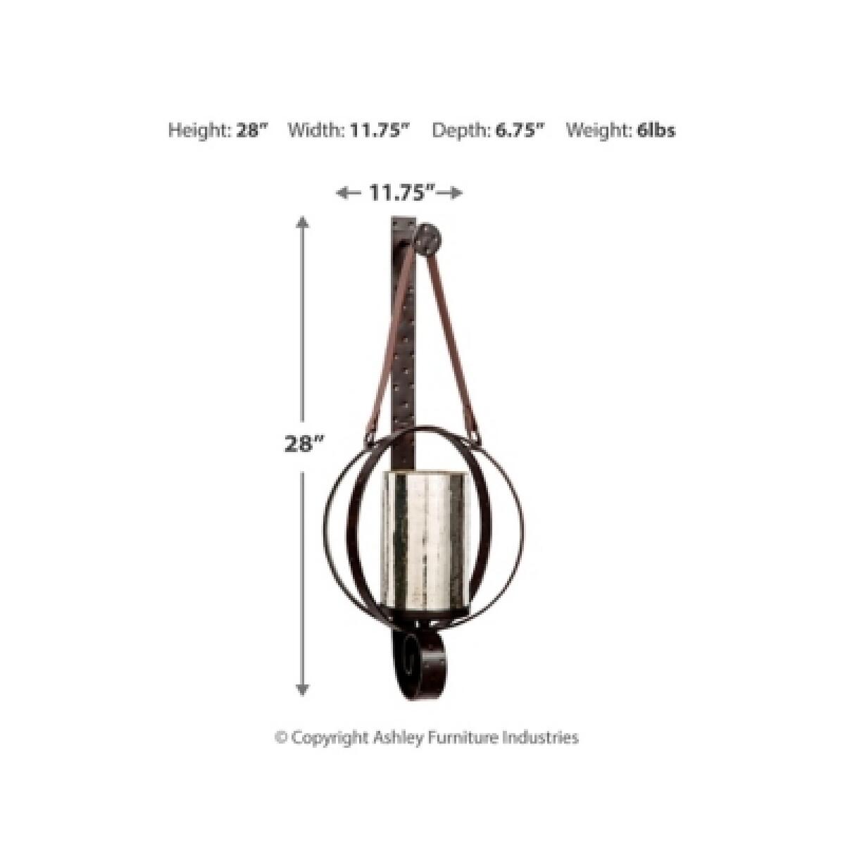 Despina Sconce Lighting Ashley Furniture 11
