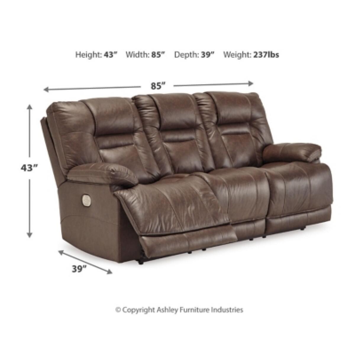 Wurstrow Power Reclining Sofa Sofas Ashley Furniture 18