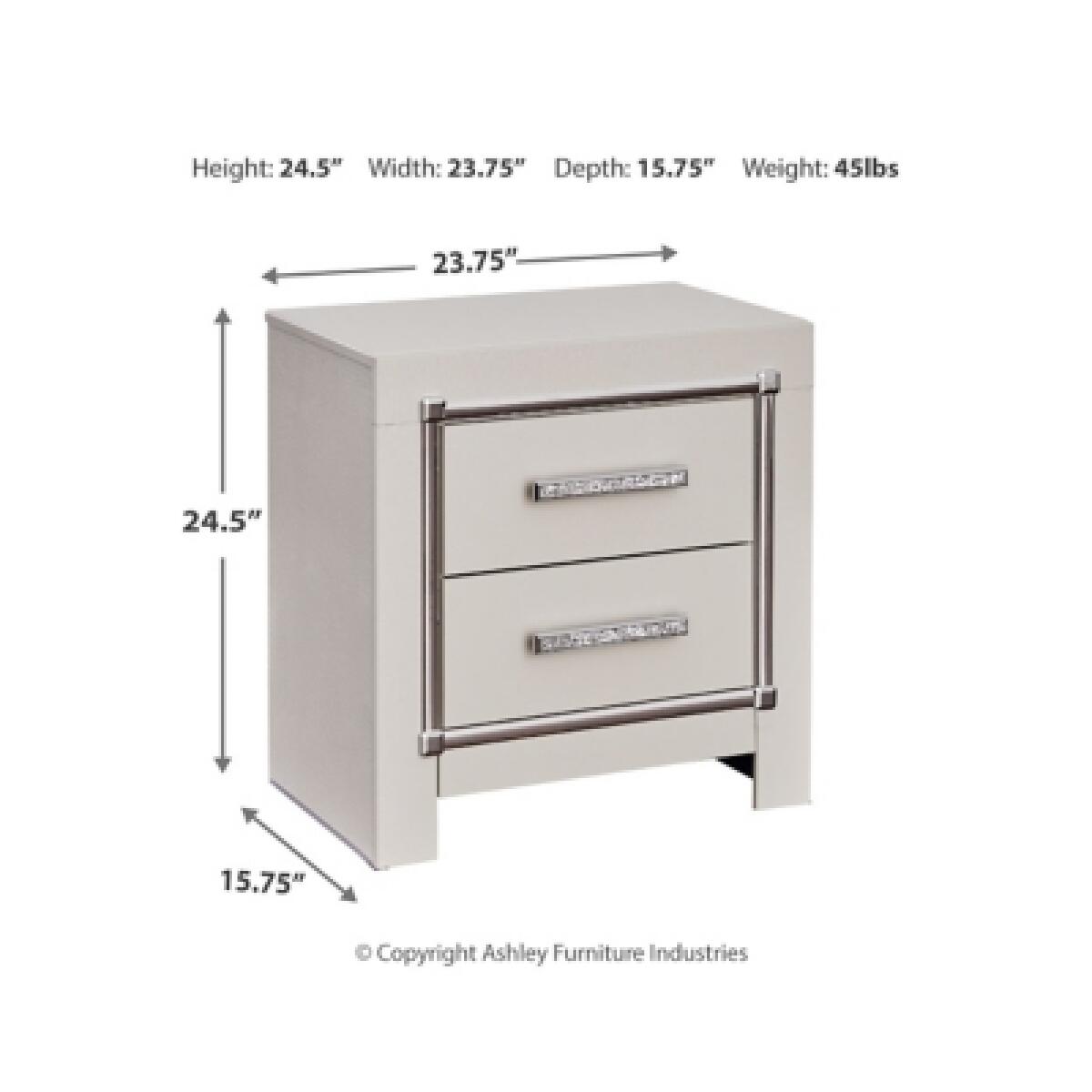 Zyniden Nightstand Nightstands Ashley Furniture 15