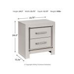 Zyniden Nightstand Nightstands Ashley Furniture 25