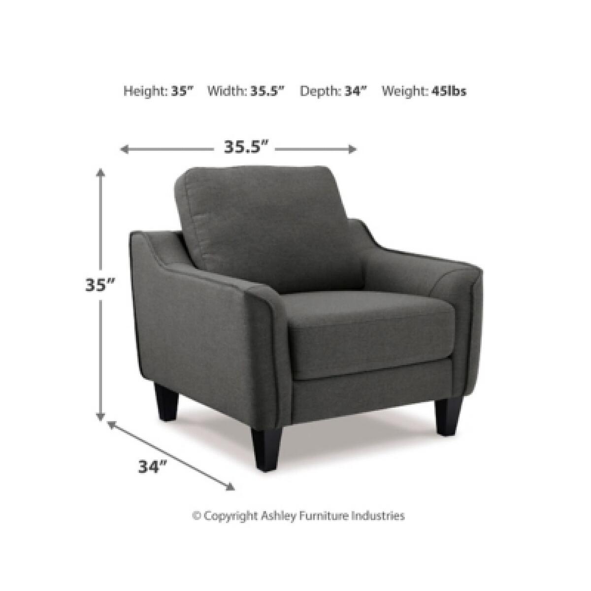 Jarreau Chair Chairs Ashley Furniture 12