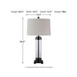 Talar Table Lamp Lighting Ashley Furniture 20