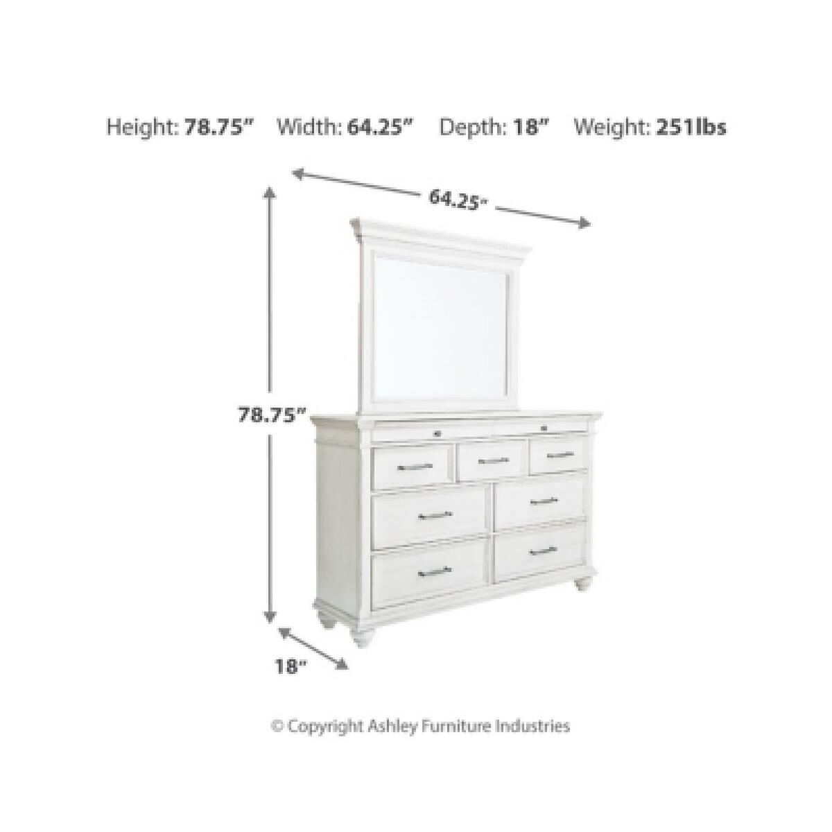 Kanwyn Dresser and Mirror Dressers Ashley Furniture 16