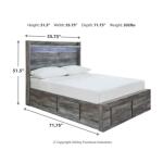 Baystorm Full Panel Bed with 4 Storage Drawers Beds Ashley Furniture 19