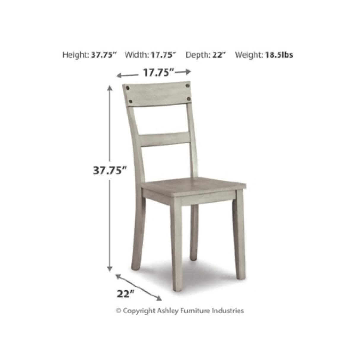Loratti Dining Chair (Set of 2) Chairs & Benches Ashley Furniture 16