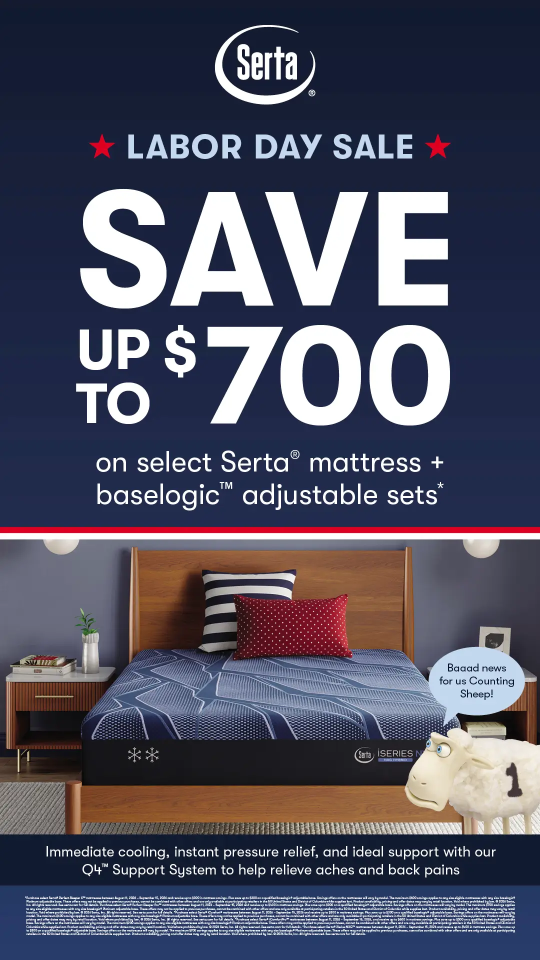 SERTA_Labor Day Sale_Rotators_08.20263