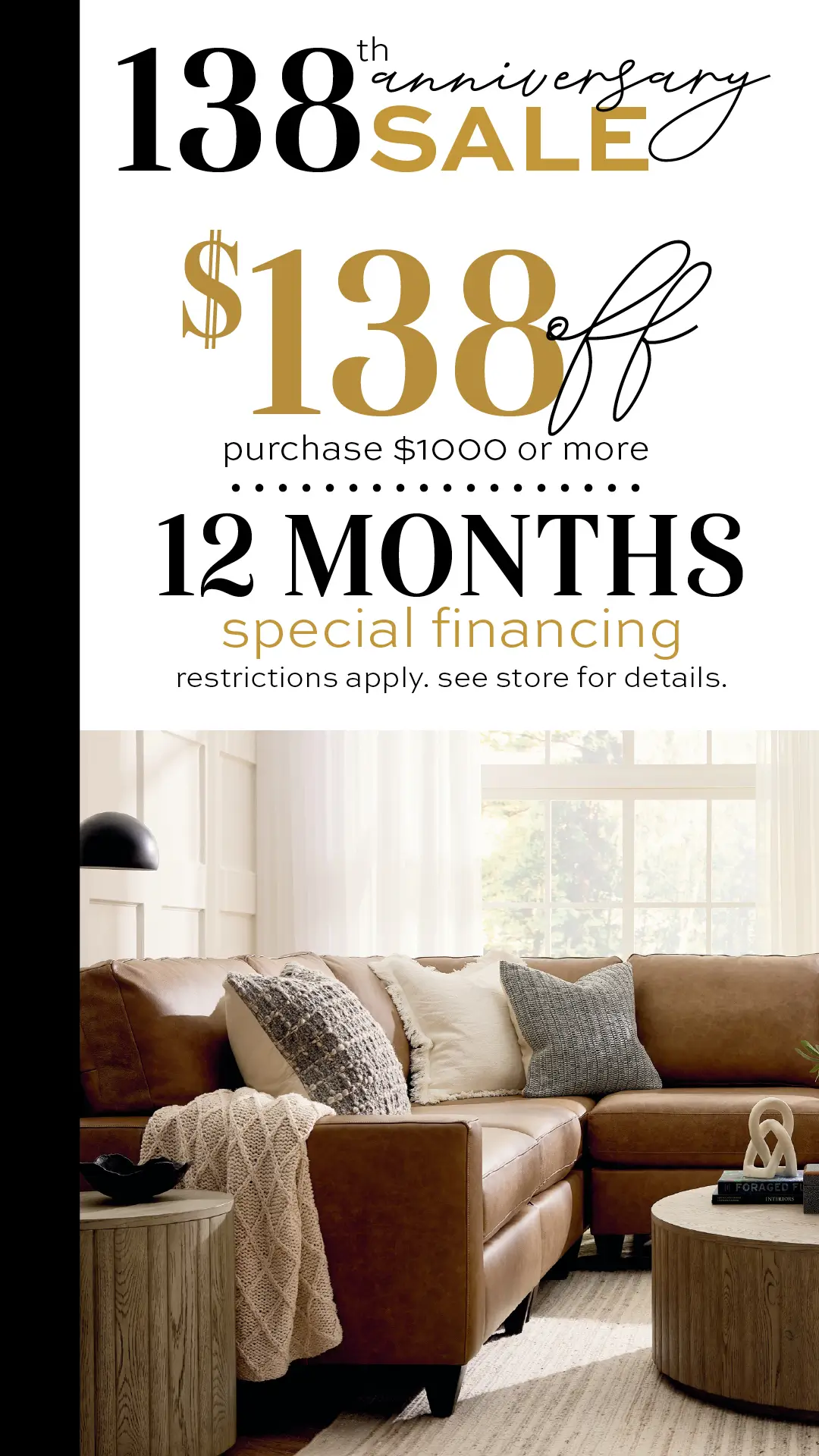 Steinbergs 138th Anniversary Sale Online Rotators 20263
