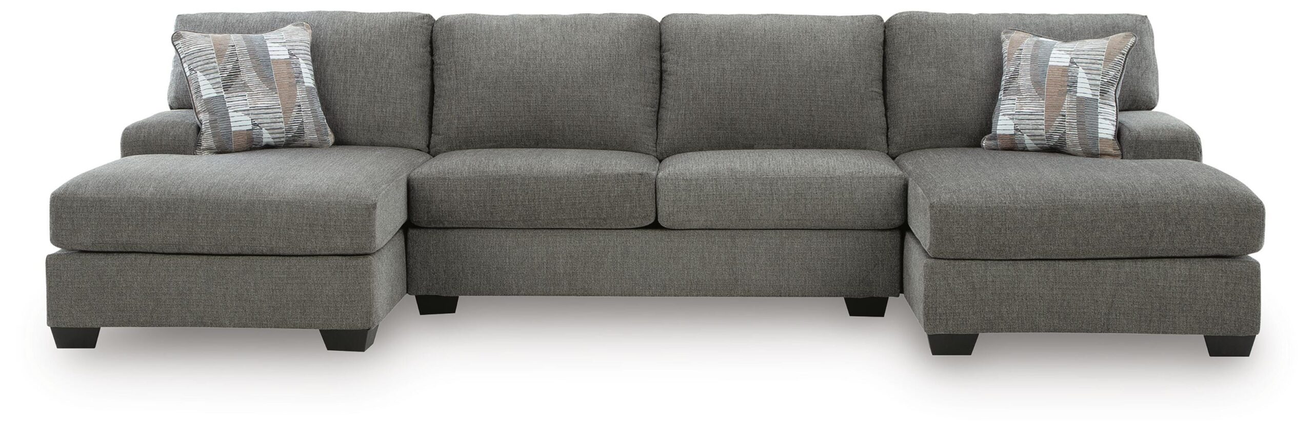 Clarington 3-Piece Sectional with Double Chaise