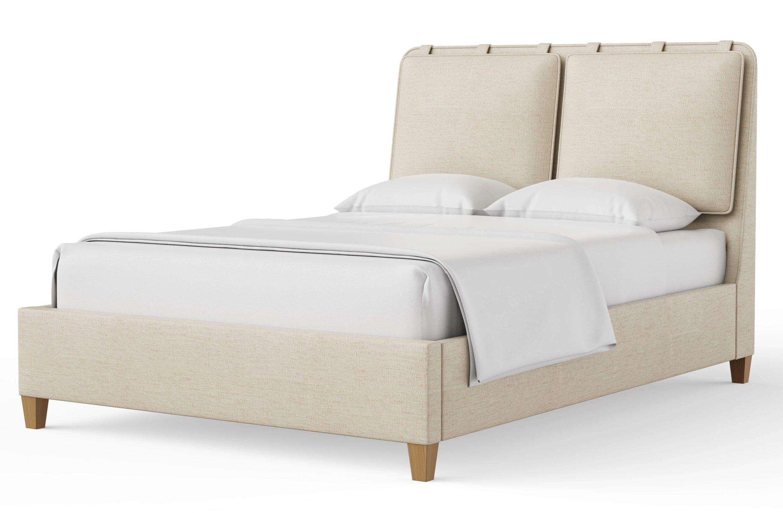 King Uph Bed-Sandstone