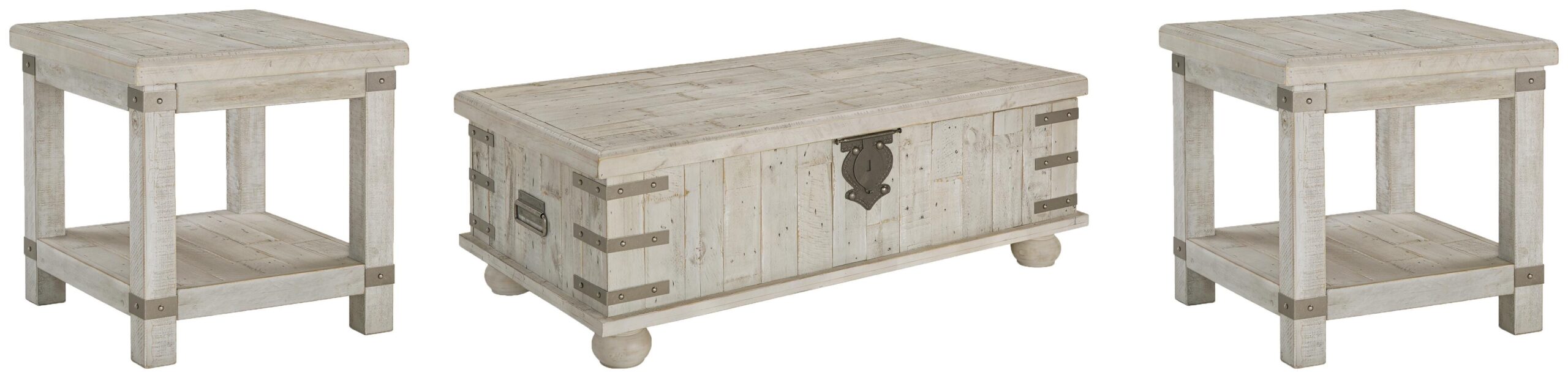 Carynhurst Coffee Table and 2 End Tables